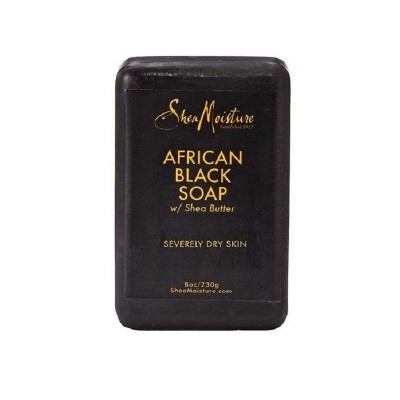 SAVON VISAGE & CORPS AU SAVON NOIR AFRICAIN 3.5OZ- FACIAL SOAP |AFRICAN BLACK SOAP - Mix Beauty : Expert de la beauté noire et métisse et aussi pour cheveux afro, crépus, frisés, bouclés
