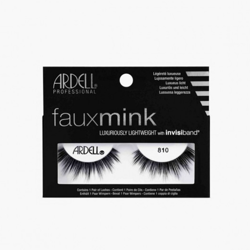 FAUX CILS FAUX MINK 810 - Mix Beauty : Expert de la beauté noire et métisse et aussi pour cheveux afro, crépus, frisés, bouclés