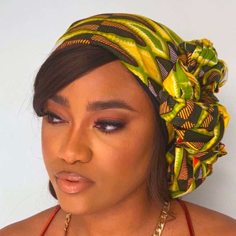 TURBAN WAX HALIMA (AVEC FLEXIBLES) CRÉATION - Mix Beauty : Expert de la beauté noire et métisse et aussi pour cheveux afro, crépus, frisés, bouclés