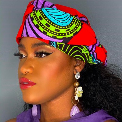 TURBAN WAX SAFI (AVEC FLEXIBLES) CRÉATION£ - Mix Beauty : Expert de la beauté noire et métisse et aussi pour cheveux afro, crépus, frisés, bouclés