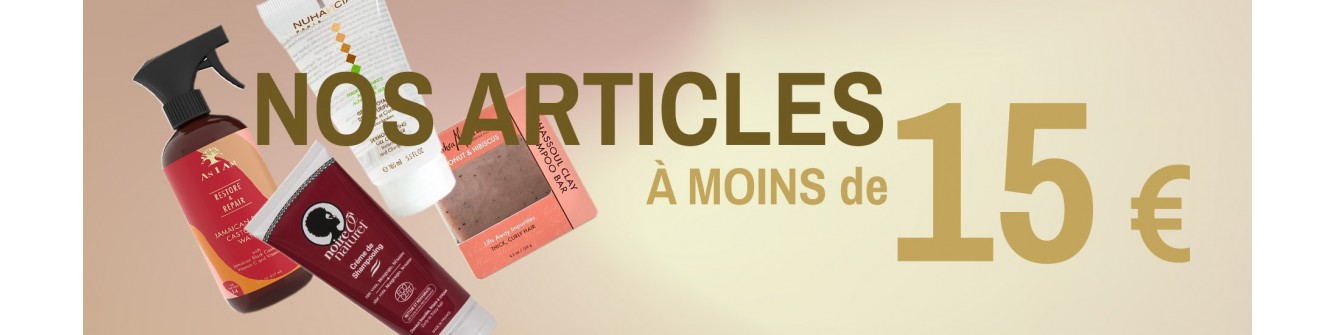 NOS ARTICLES À MOINS DE 15€ |Mix Beauty Paris